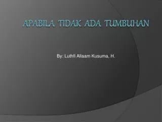 by luthfi allaam kusuma h
