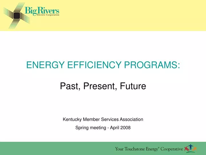 energy efficiency programs