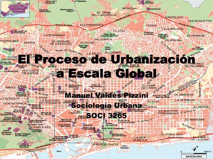 el proceso de urbanizaci n a escala global