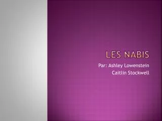 Les Nabis