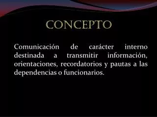 concepto
