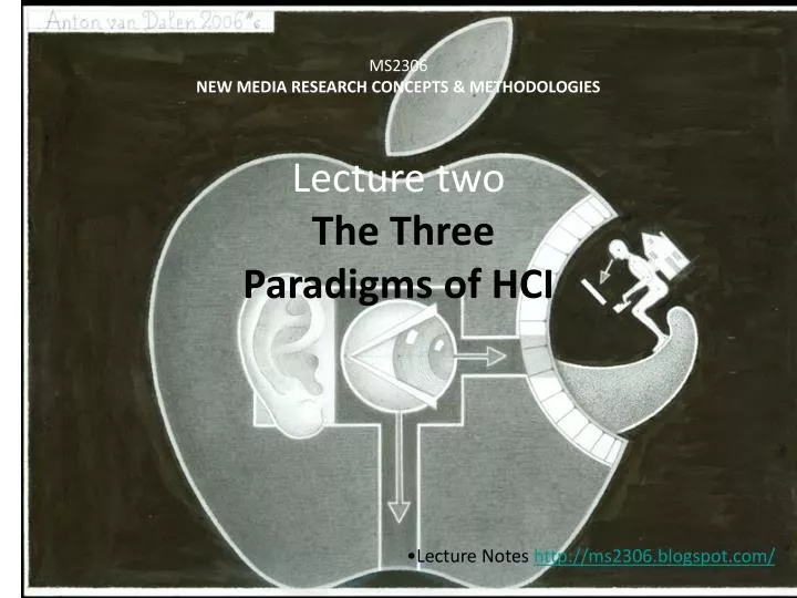 ms2306 new media research concepts methodologies lecture two the three paradigms of hci