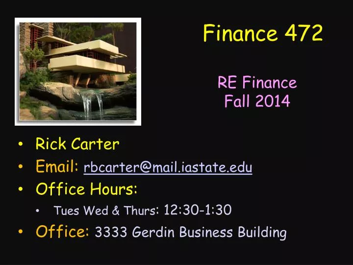 finance 472