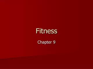 fitness