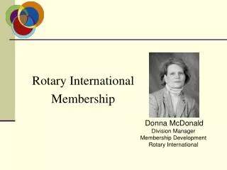 Rotary International Membership