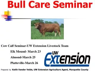 Bull Care Seminar
