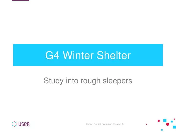 g4 winter shelter