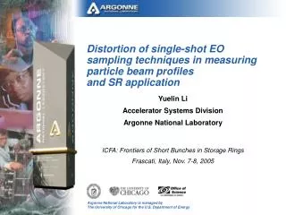 Yuelin Li Accelerator Systems Division Argonne National Laboratory