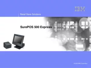 SurePOS 500 Express