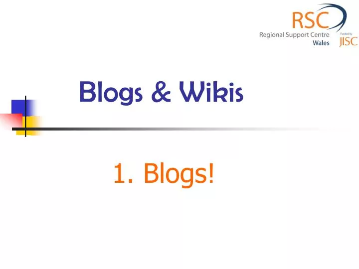 blogs wikis