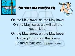 On the Mayflower