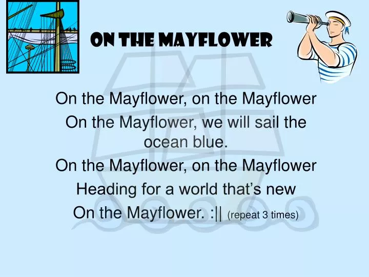 on the mayflower