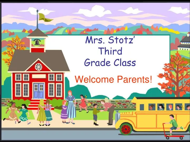 mrs stotz third grade class