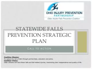 Statewide Falls prevention strategic plan