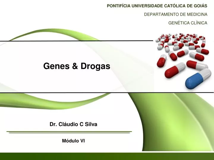 genes drogas