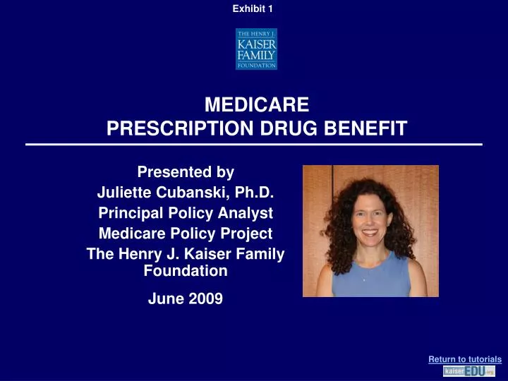medicare prescription drug benefit