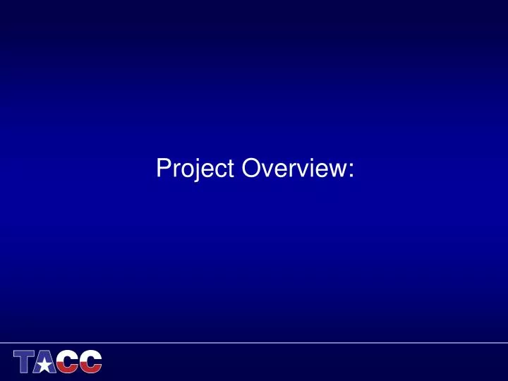 project overview
