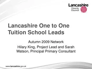 Lancashire One to One Tuition School Leads
