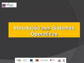 introdu o aos sistemas operativos