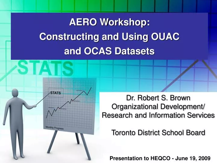 aero workshop constructing and using ouac and ocas datasets