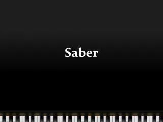 saber
