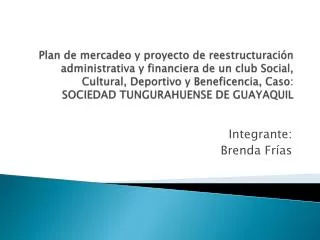 integrante brenda fr as