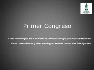primer congreso