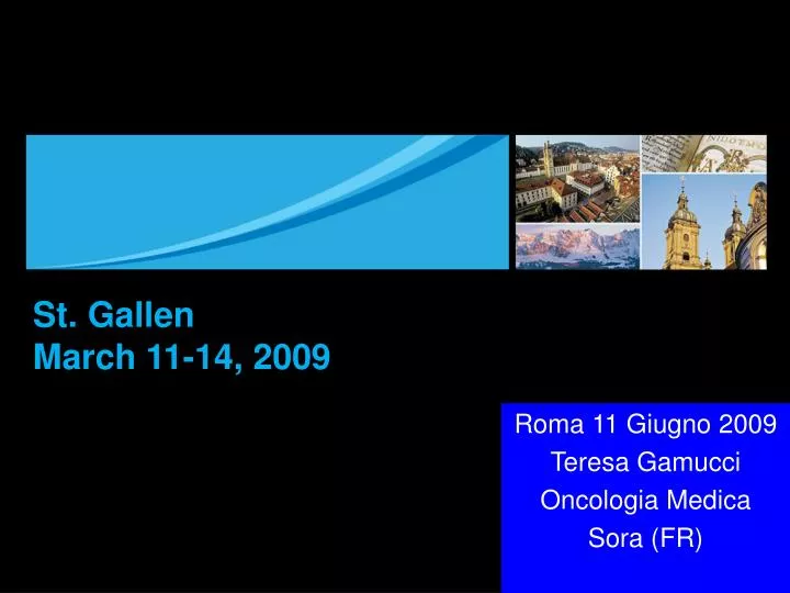 st gallen march 11 14 2009