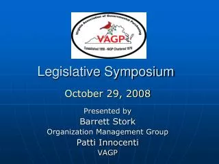 Legislative Symposium