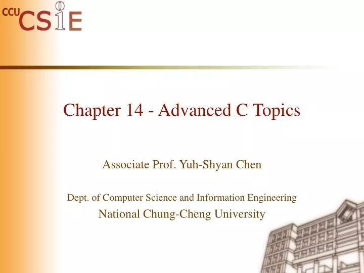 chapter 14 advanced c topics
