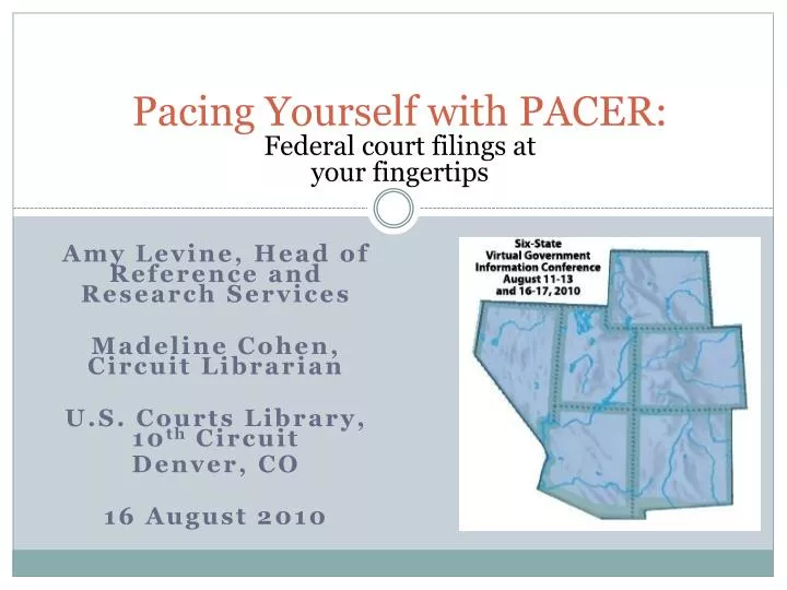 pacing yourself with pacer federal court filings at your fingertips