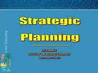 Strategic Planning