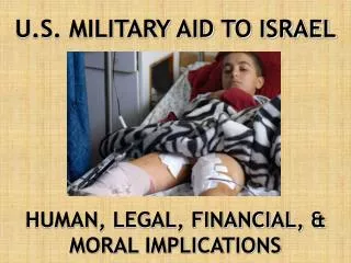 U.S. MILITARY AID TO ISRAEL