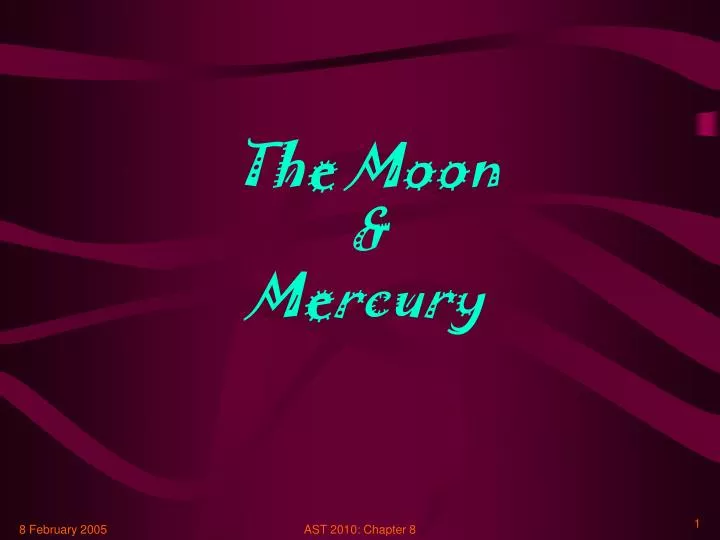 the moon mercury