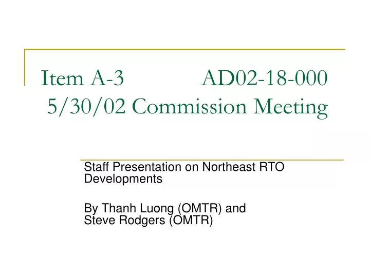 item a 3 ad02 18 000 5 30 02 commission meeting
