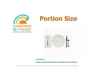 Portion Size