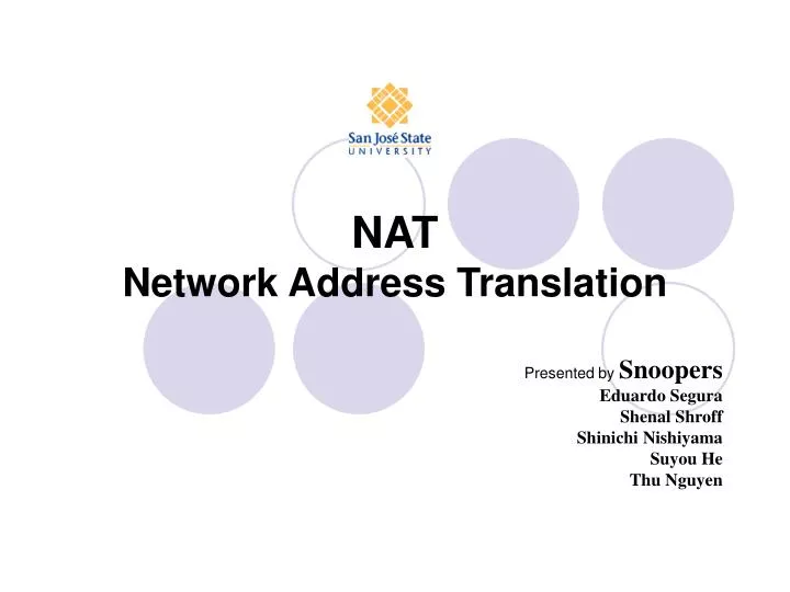 nat network address translation
