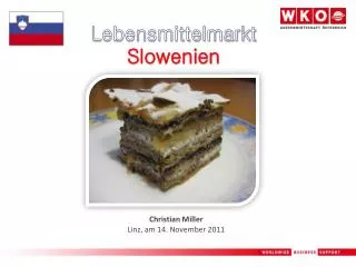 lebensmittelmarkt slowenien