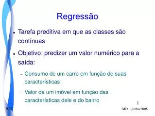 regress o