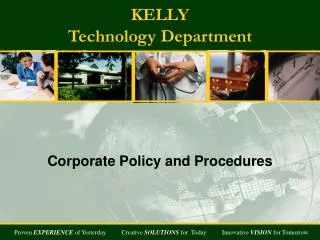 KELLY Technology Department
