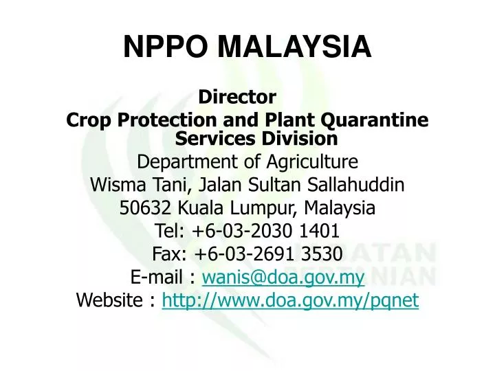 nppo malaysia