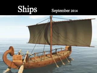 Ships September 2014