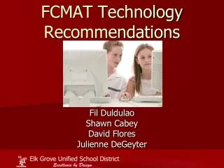 FCMAT Technology Recommendations