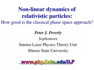 Non-linear dynamics of relativistic particles: How good is the classical phase space approach?