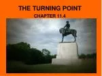 THE TURNING POINT - slide 1