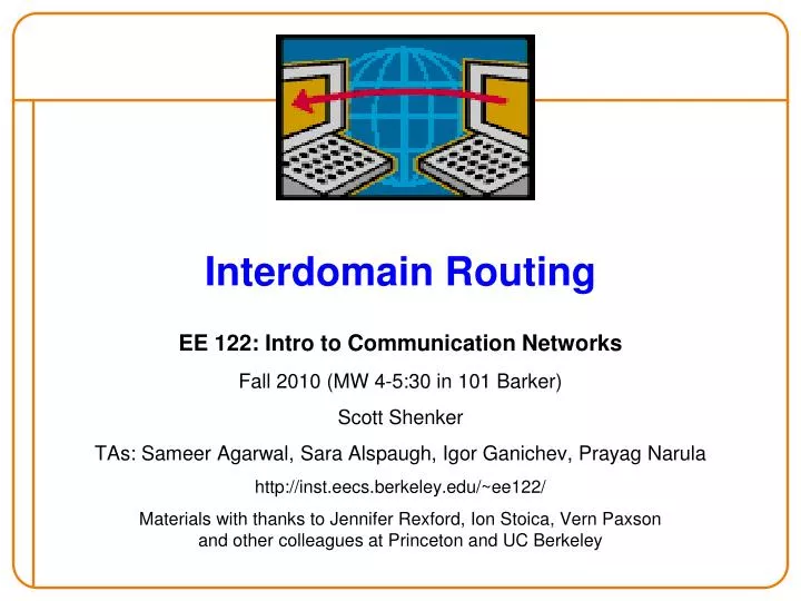 interdomain routing