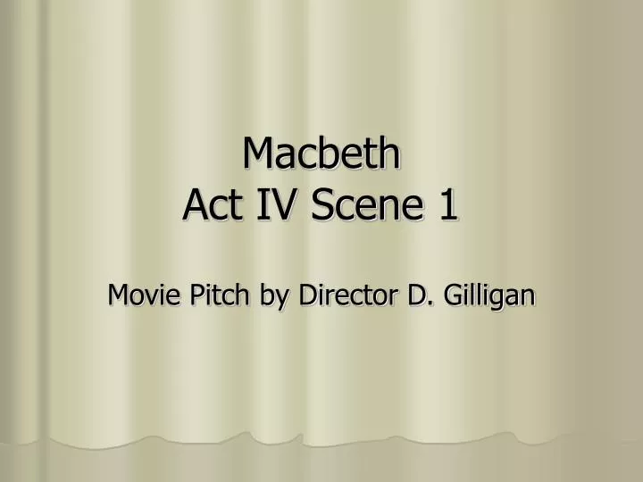 macbeth act iv scene 1