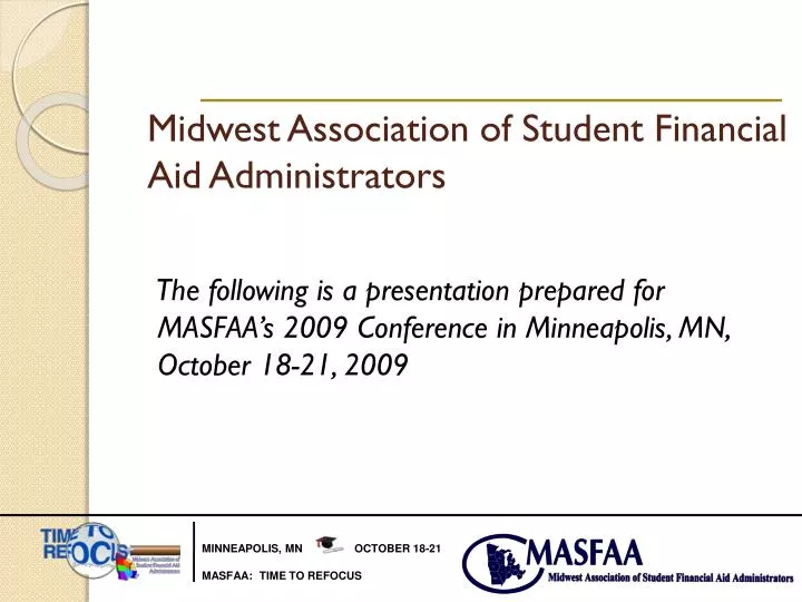 midwest association of student financial aid administrators