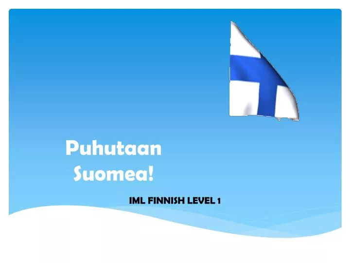 puhutaan suomea