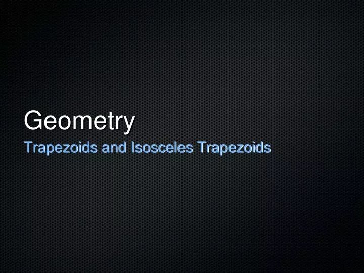 geometry